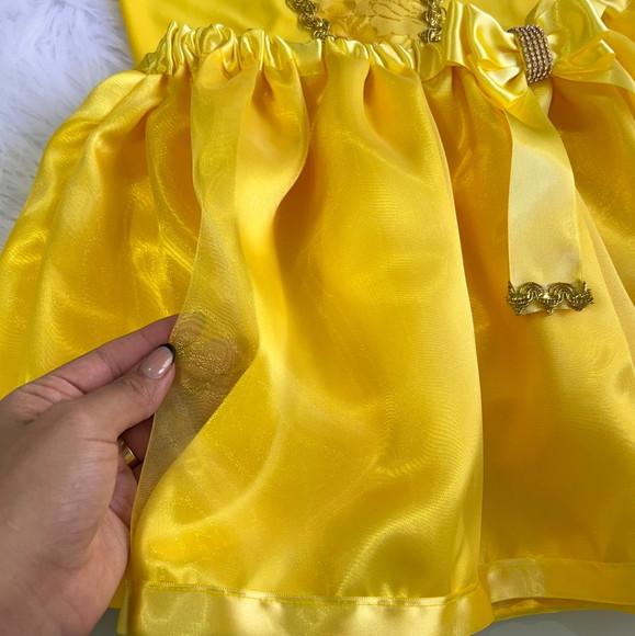 Vestido Bela e a Fera Infantil
