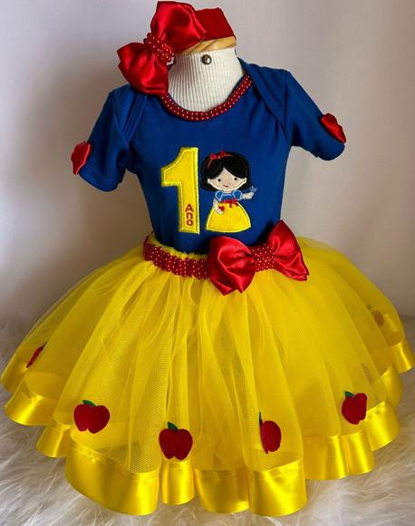 Vestido da Branca de Neve