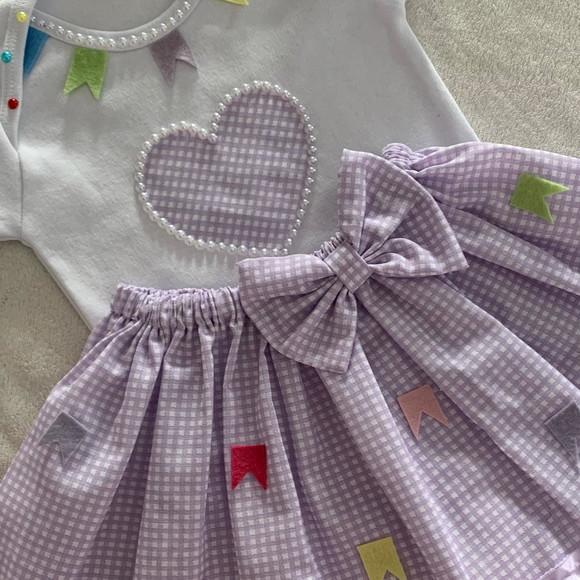 Vestido Festa Junina Infantil Quadrilha