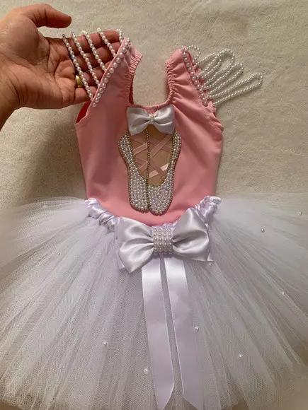 Bailarna Tutu Fantasia Infantil