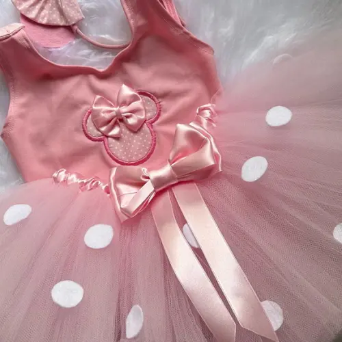 Conjunto Minnie Rosa Luxo