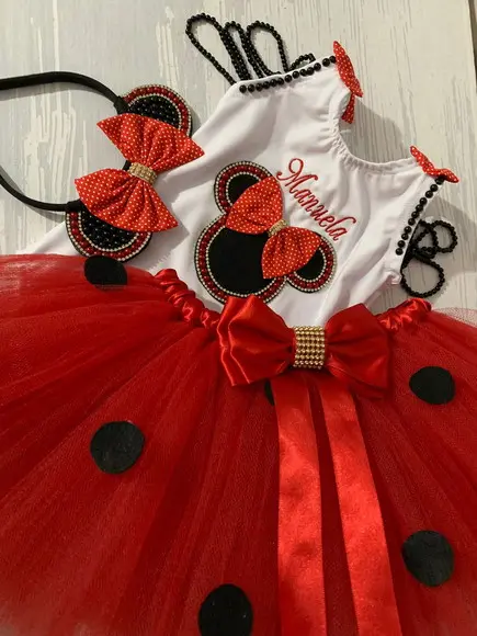 Conjunto Minnie Vermelha Disney