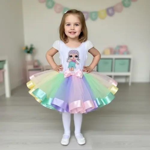 Fantasia Aniversário Lol Surprise Infantil Lol