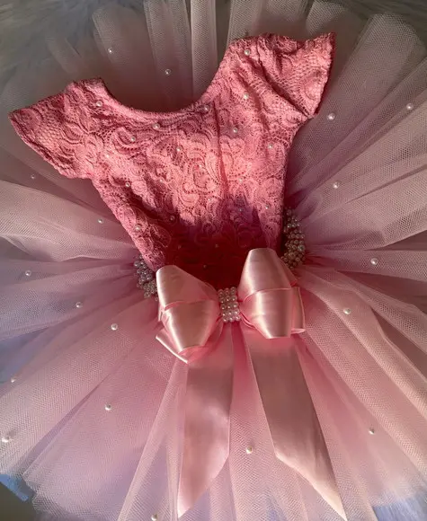 Fantasia Bailarina Luxo com Pérolas