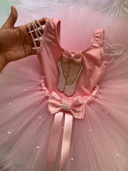 Fantasia Bailarina Luxo Vestido de Bale