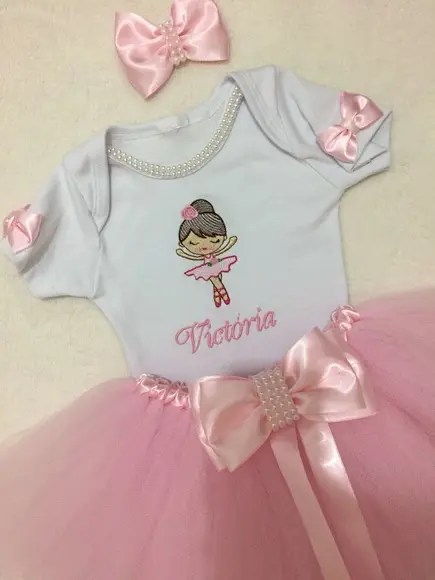 Fantasia Bailarina Rosa