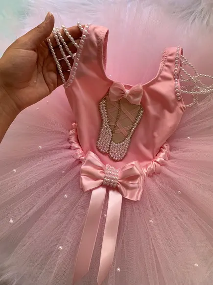 Fantasia Bailarina Luxo Vestido de Bale