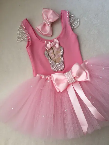 Fantasia Bailarina Rosa Tutu