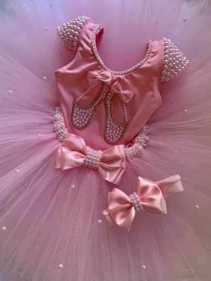 Fantasia Bailarina Vestido de Tutu Infantil