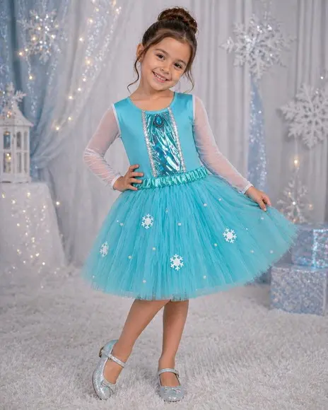 Fantasia da Frozen Elsa Menina Infantil Olaf Aniversario Ana