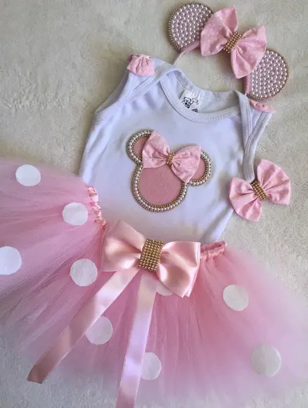 Fantasia da Minnie Rosa