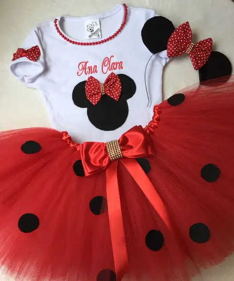 Fantasia da Minnie Vermelha