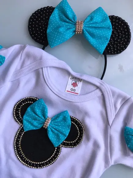 Fantasia Minnie Azul