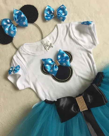 Fantasia Minnie Azul