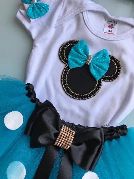 Fantasia Minnie Azul