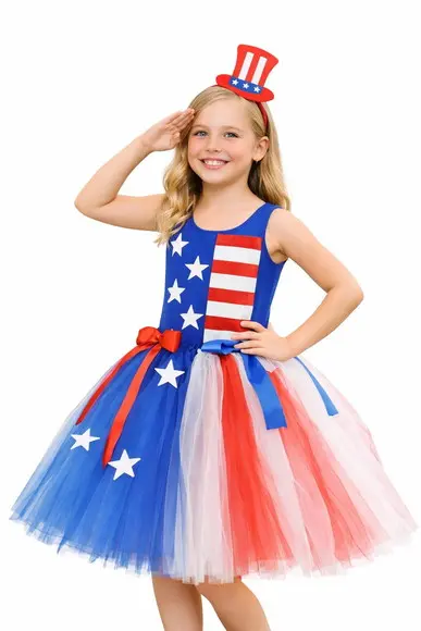 Fantasia Novo Dia Independente Americano Países Eua