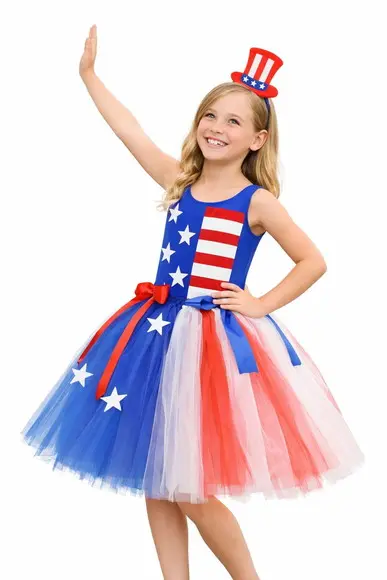 Fantasia Novo Dia Independente Americano Países Eua
