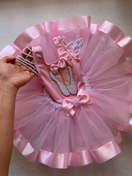Fantasia Tutu Bailarina Infantil