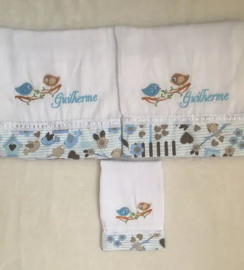 Fralda tema ursinho