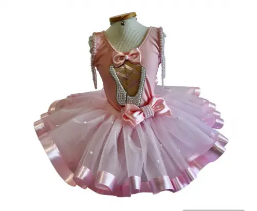 Roupa Bailarina Tutu Rosa