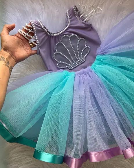 Roupa de Sereia Fundo do Mar Aniversário de Sereia