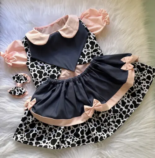 Roupa Fazendeira Cowboy Infantil