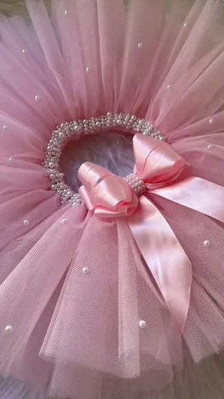 Saia Bailarina Tutu Rosa