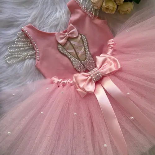 Vestido Bailarina Aniversario Infantil Bale