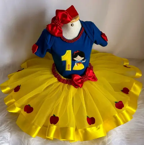 Vestido da Branca de Neve