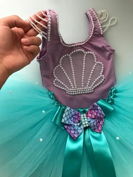 Vestido de Sereia Fundo do Mar