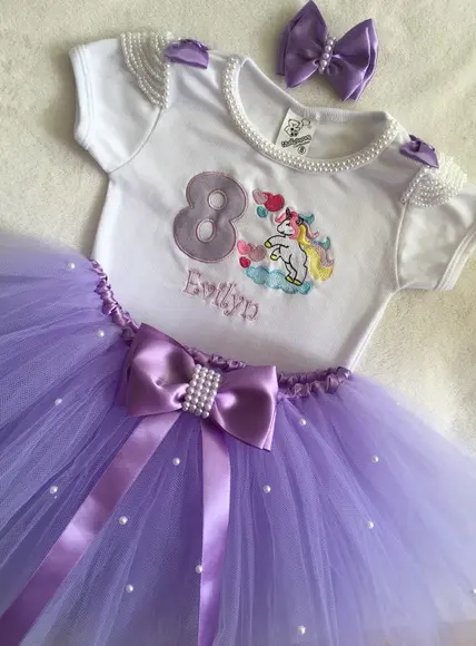 Vestido Infantil Unicórnio