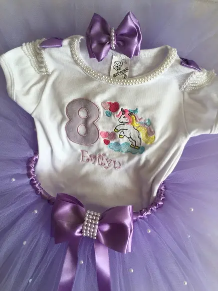 Vestido Infantil Unicórnio