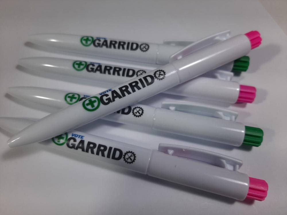 200 PLÁSTICAS CANETAS PERSONALIZADAS