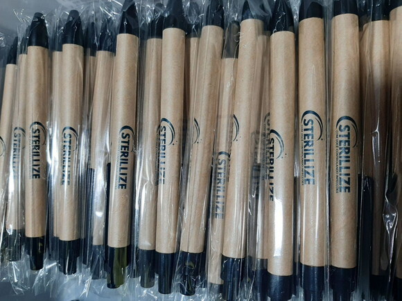 100 Canetas Ecológicas Personalizadas
