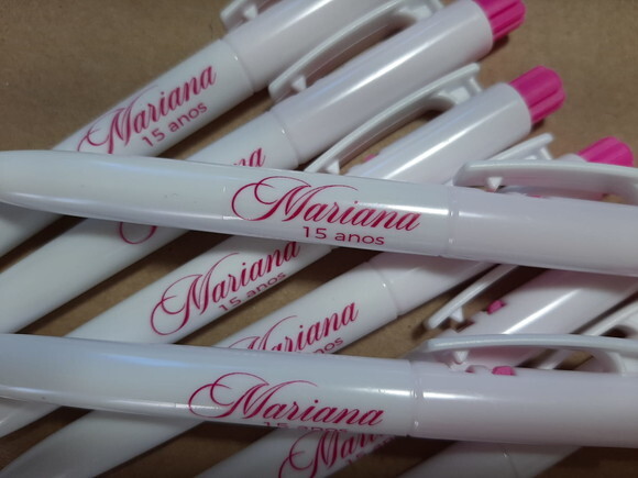 100 Canetas Personalizadas Modelo 1091