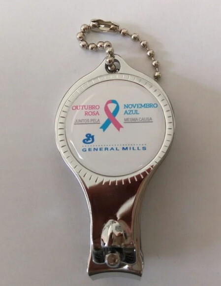 350 Chaveiros Cortador de Unha com Sua Logo