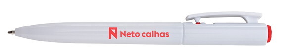500 Canetas Personalizadas c/ Sua Logo Colorida Mod: 1091