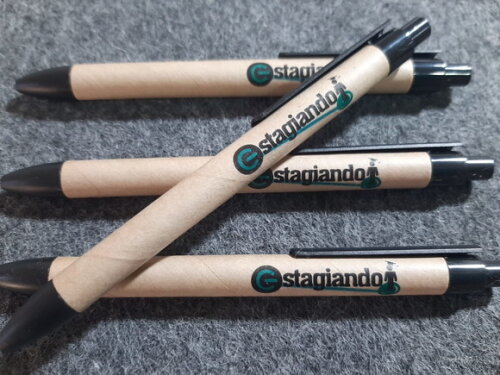 100 Canetas Ecológicas Personalizadas