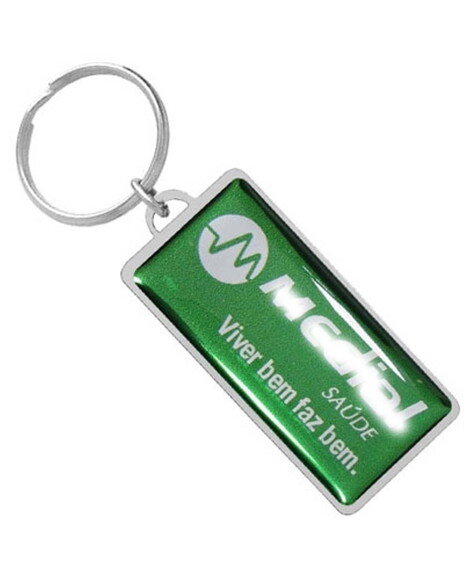 100 Chaveiros Personalizado com Sua Logo Frente e Verso