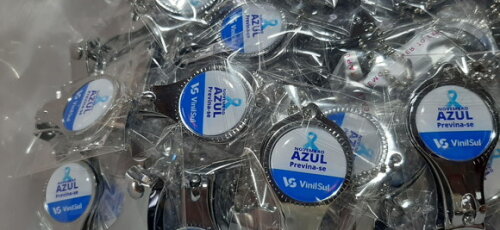 150 Chaveiros Cortador de Unha com Sua Logo