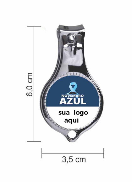 300 Chaveiros Cortador de Unha e Abridor I Novembro Azul
