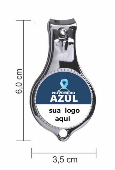 350 Chaveiros Cortador de Unha com Sua Logo