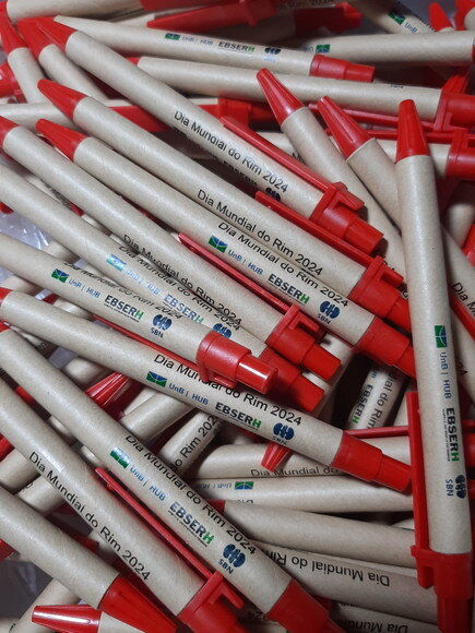 400 Canetas Ecológica Personalizada