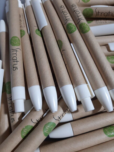 450 Canetas Ecológica Personalizada Modelo 007