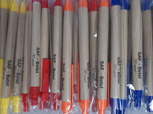 500 Canetas Ecológica Personalizada Modelo 007