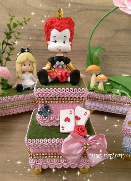 Caixa Dupla de Luxo Alice no País das Maravilhas