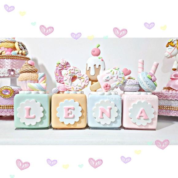 Cubo Decorativo Confeitaria