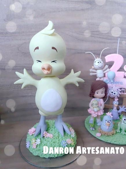 Enfeite de Mesa Galinha Pintadinha
