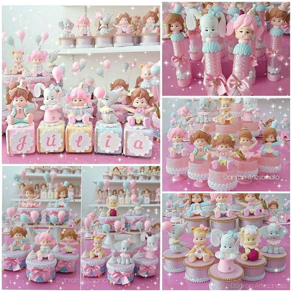 Kit Circo Rosa Personalizado