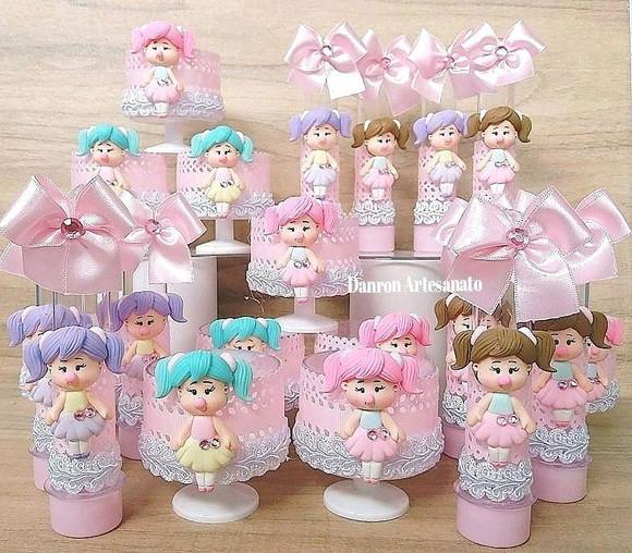 Lembrança circo rosa